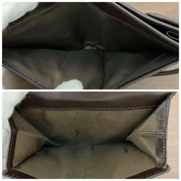 Fendi Wallet Zucca Pattern Compact Brown - Picture 8 of 8